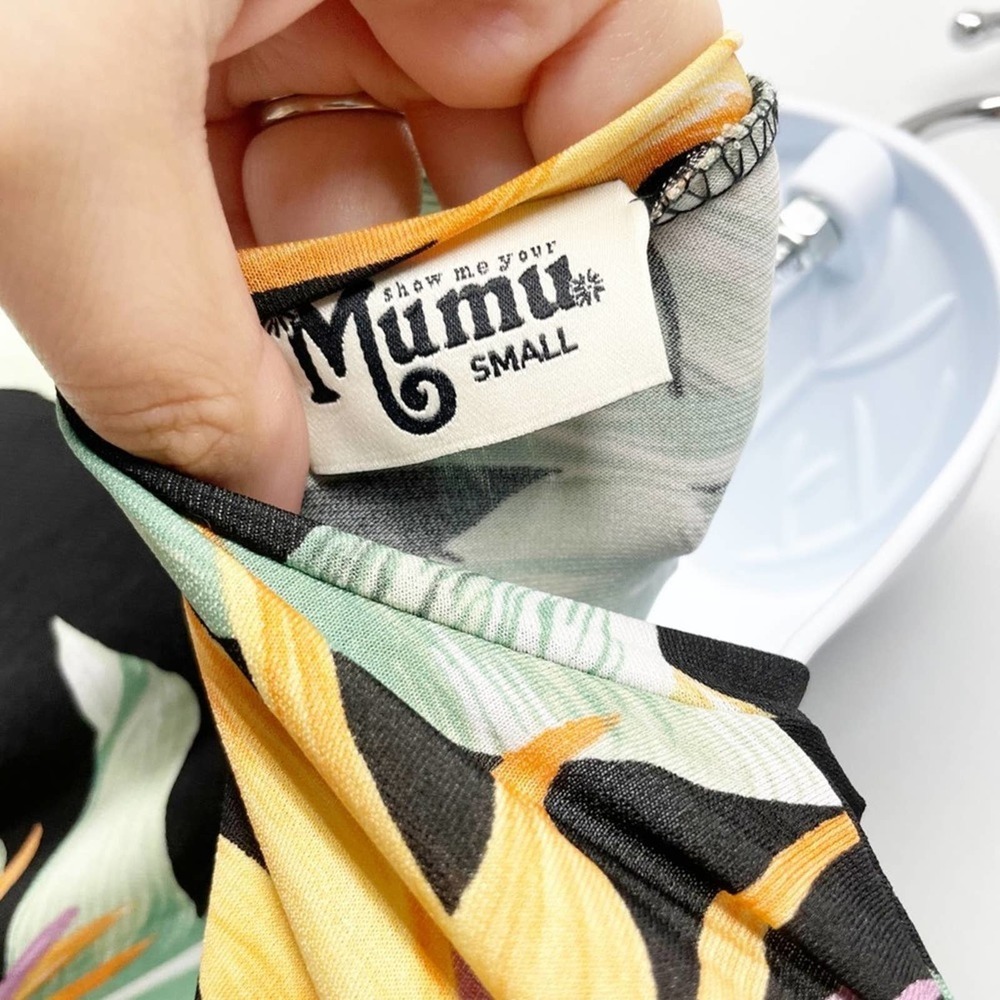 Show Me Your Mumu Will Tunic Tropical Size Small - Picture 11 of 12